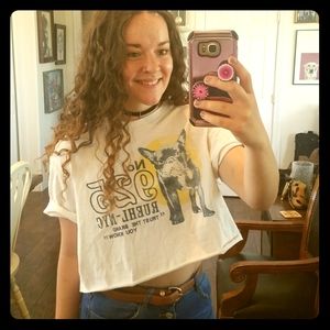 SOLD Vintage style crop top